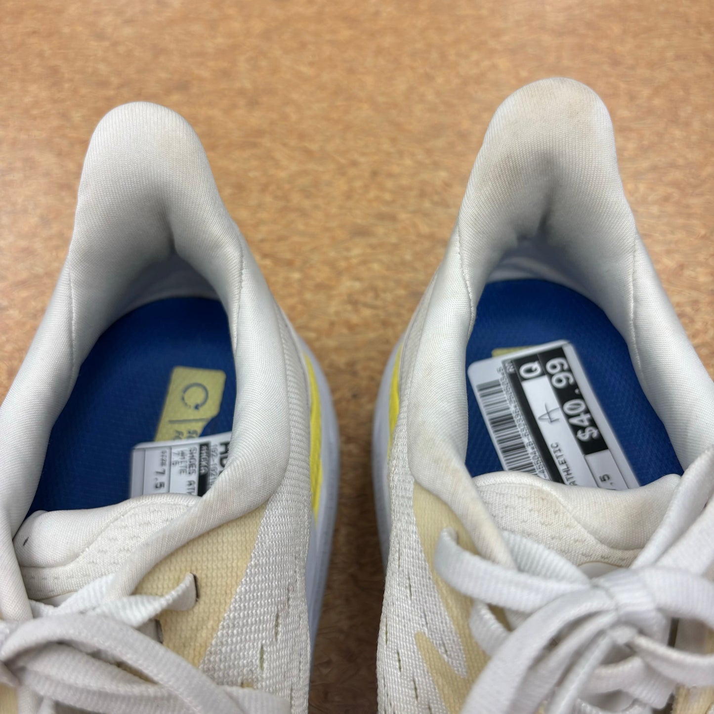 SHOES ATHLETIC by HOKA In WHITE, Size: 7.5
