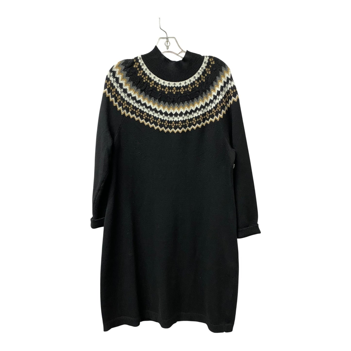 Dress Sweater By Talbots In Black, Size:L