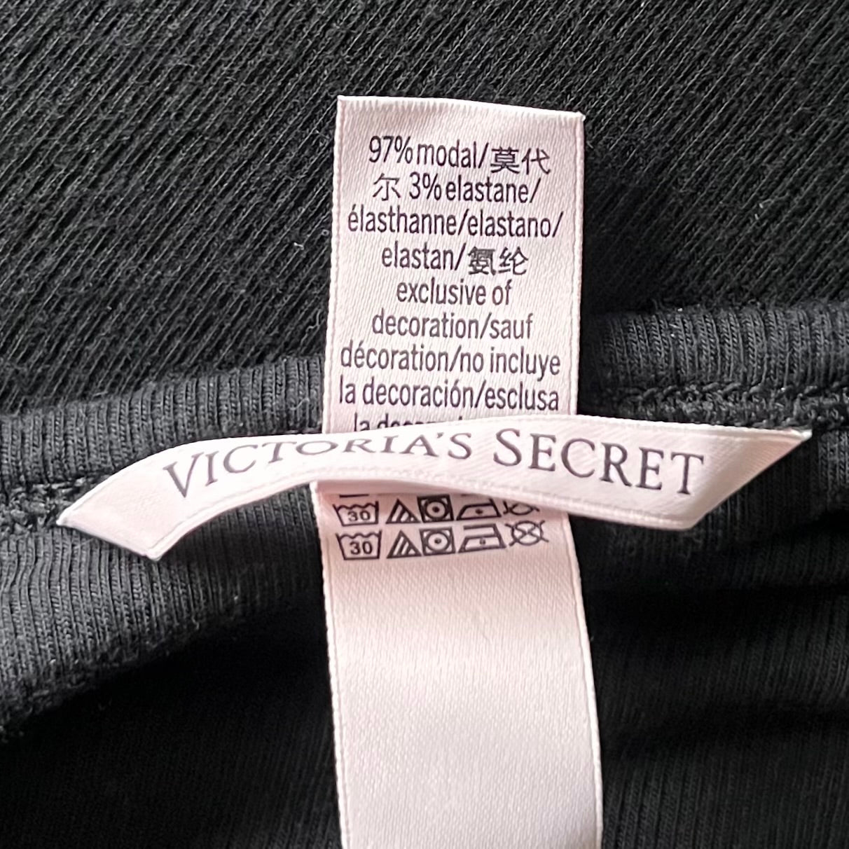Pajamas 2pc By Victorias Secret In Black, Size: Xl