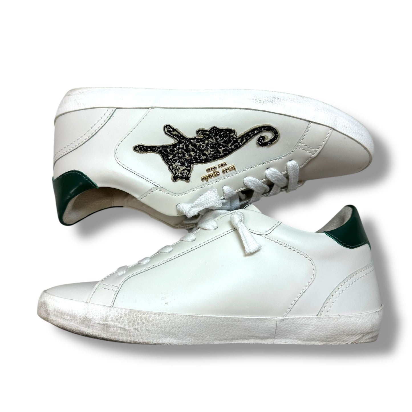 Shoes Designer By Kate Spade In White, Size: 8.5