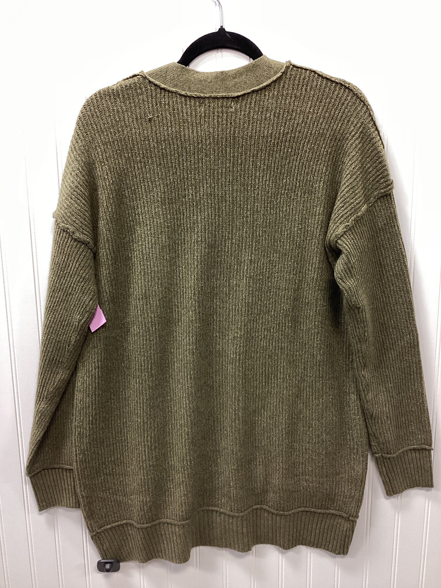 Sweater Cardigan By Maurices In Green, Size:S