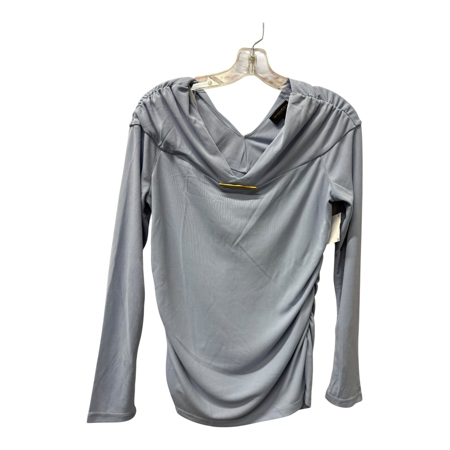 Top Ls By Donna Karan In Blue, Size:S
