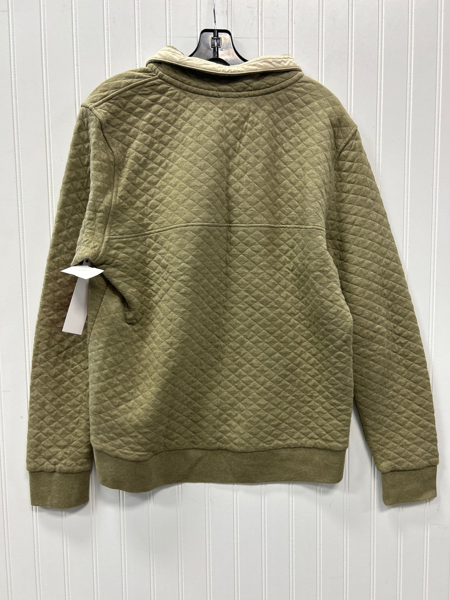 Athletic Top Ls Collar By Patagonia In Taupe, Size:L