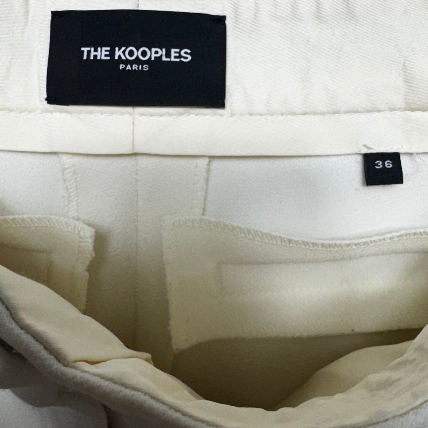Pants Dress By The Kooples In Cream, Size: 4 (36)