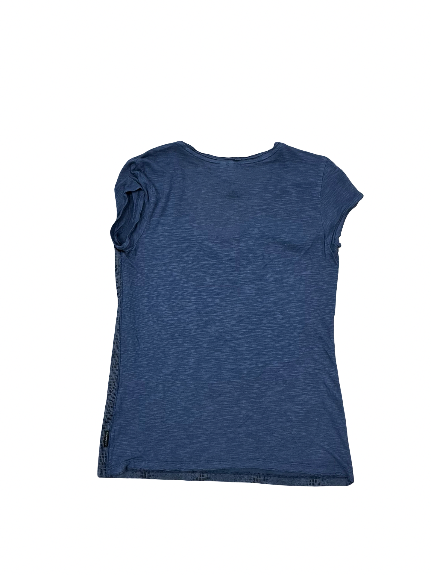 Top Ss By Calvin Klein In Blue, Size:S