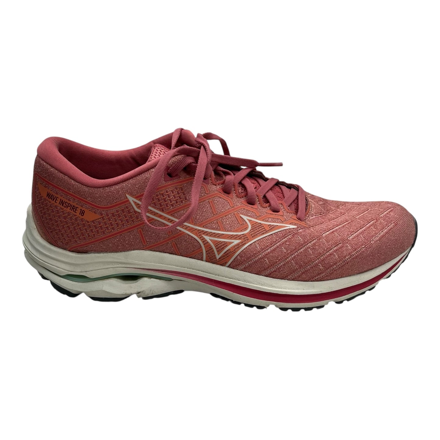 Shoes Athletic By Mizuno In Pink, Size:10.5