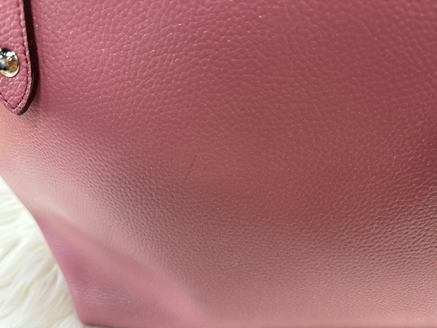 Handbag Designer By Coach In Pink, Size:Large