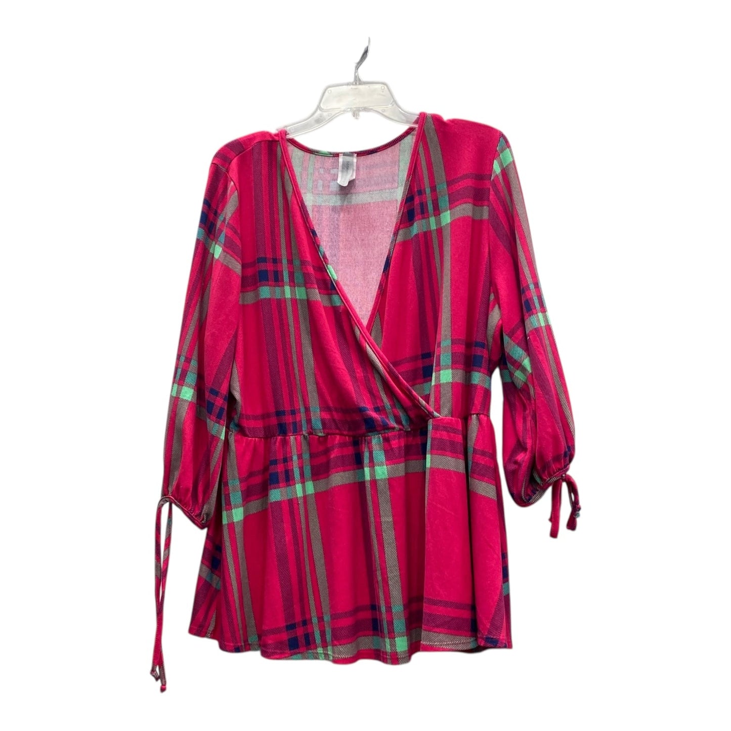 Top Ls By Honeyme In Pink, Size:1X