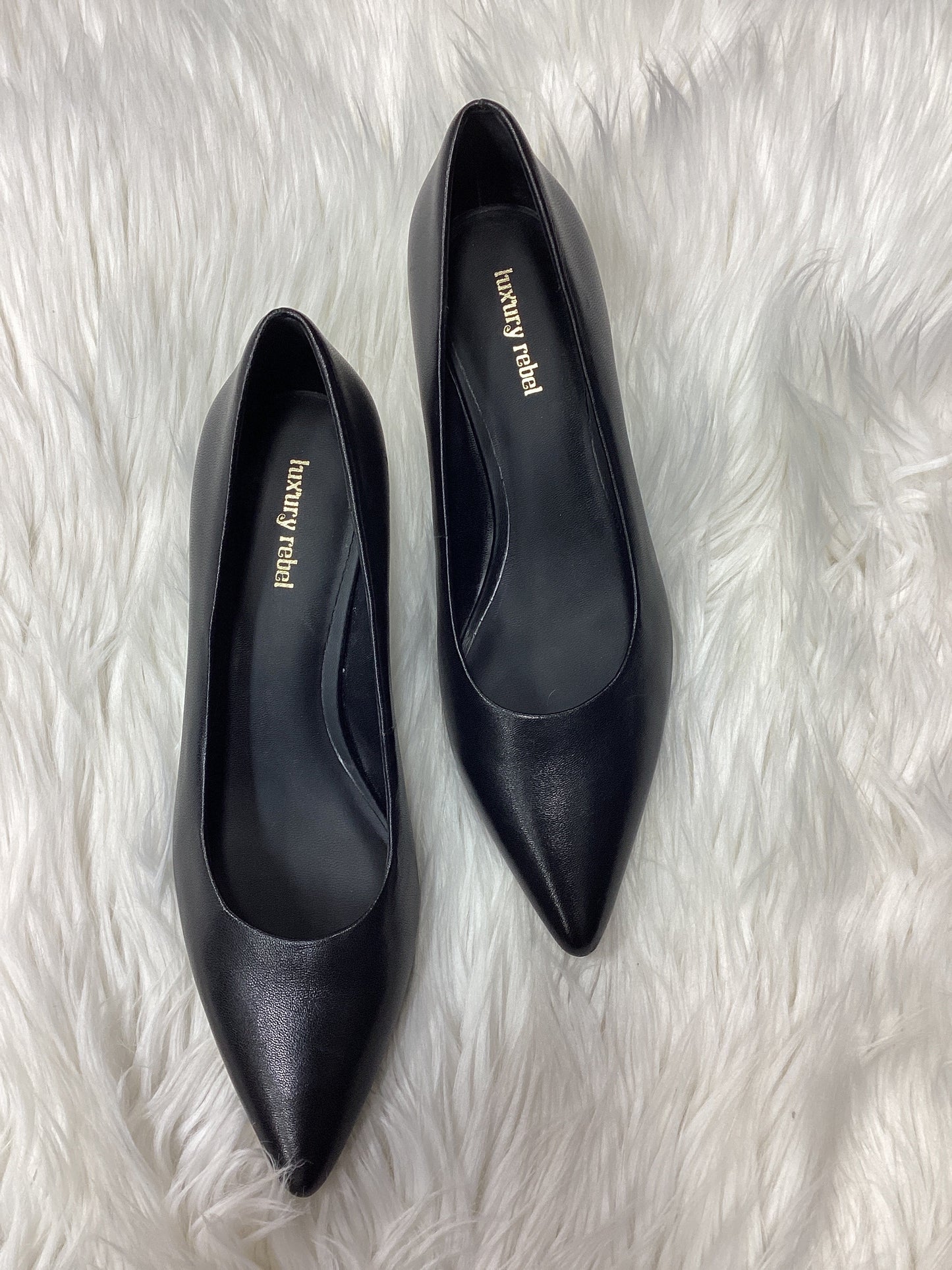 Shoes Heels Kitten By Cmc In Black, Size:8