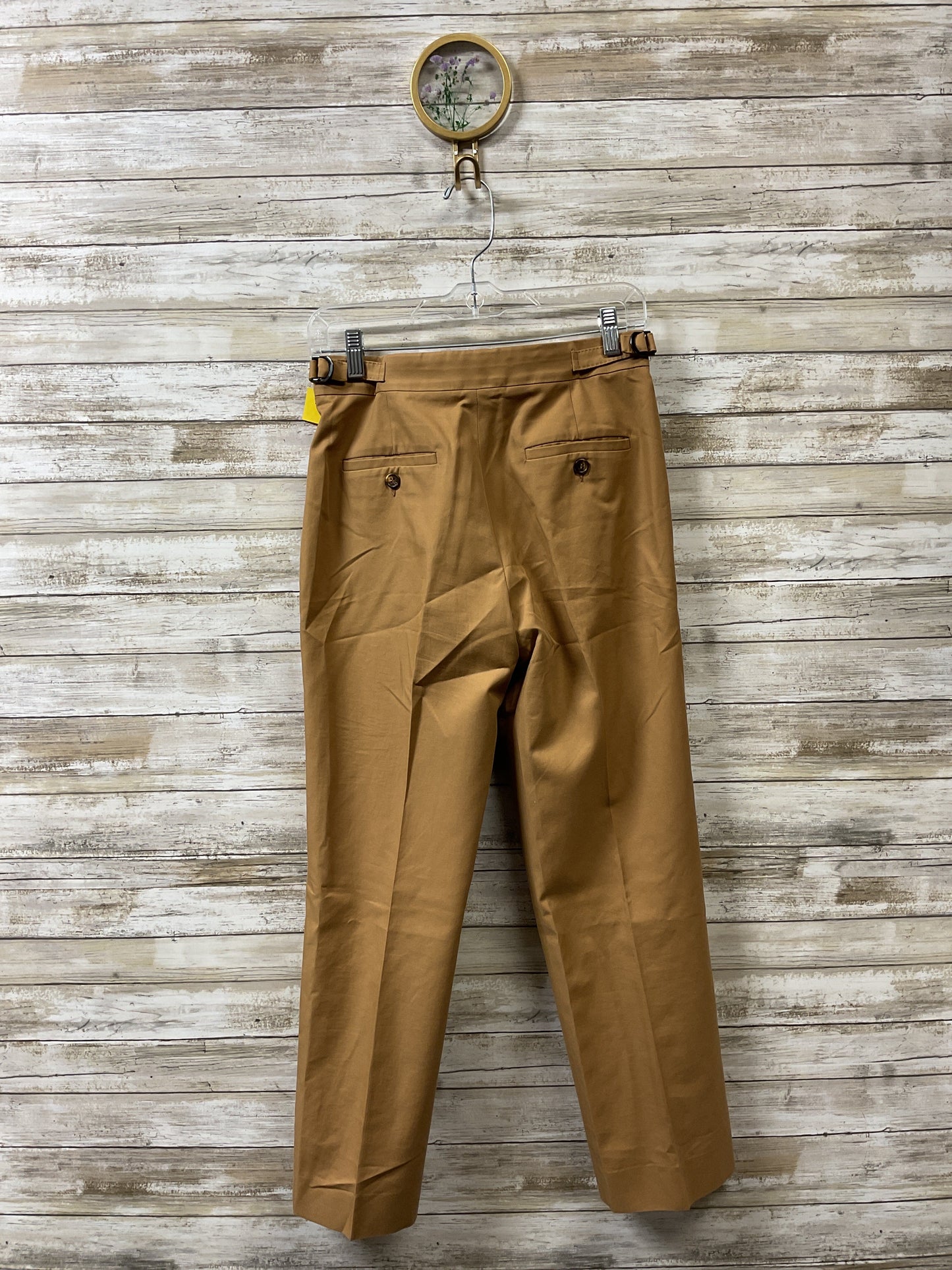 Pants Designer By Max Mara In Tan, Size:2