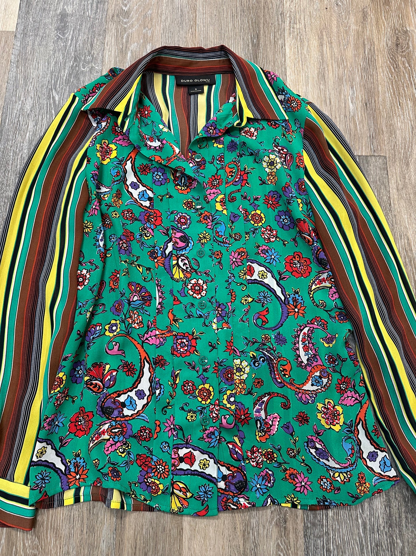 Blouse Long Sleeve By Duro Olowu Size: S