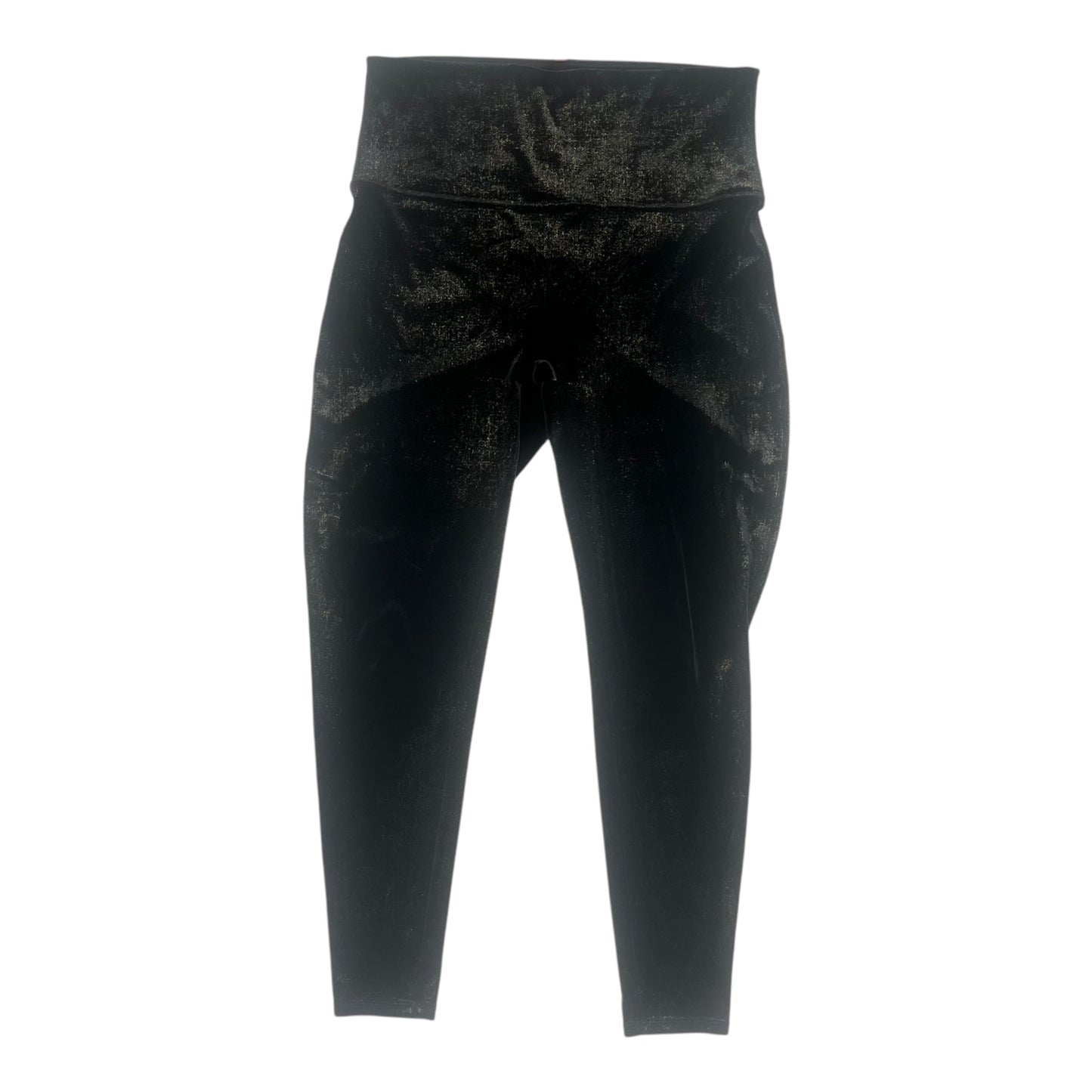 Pants Leggings By Spanx In Black & Gold, Size:2X