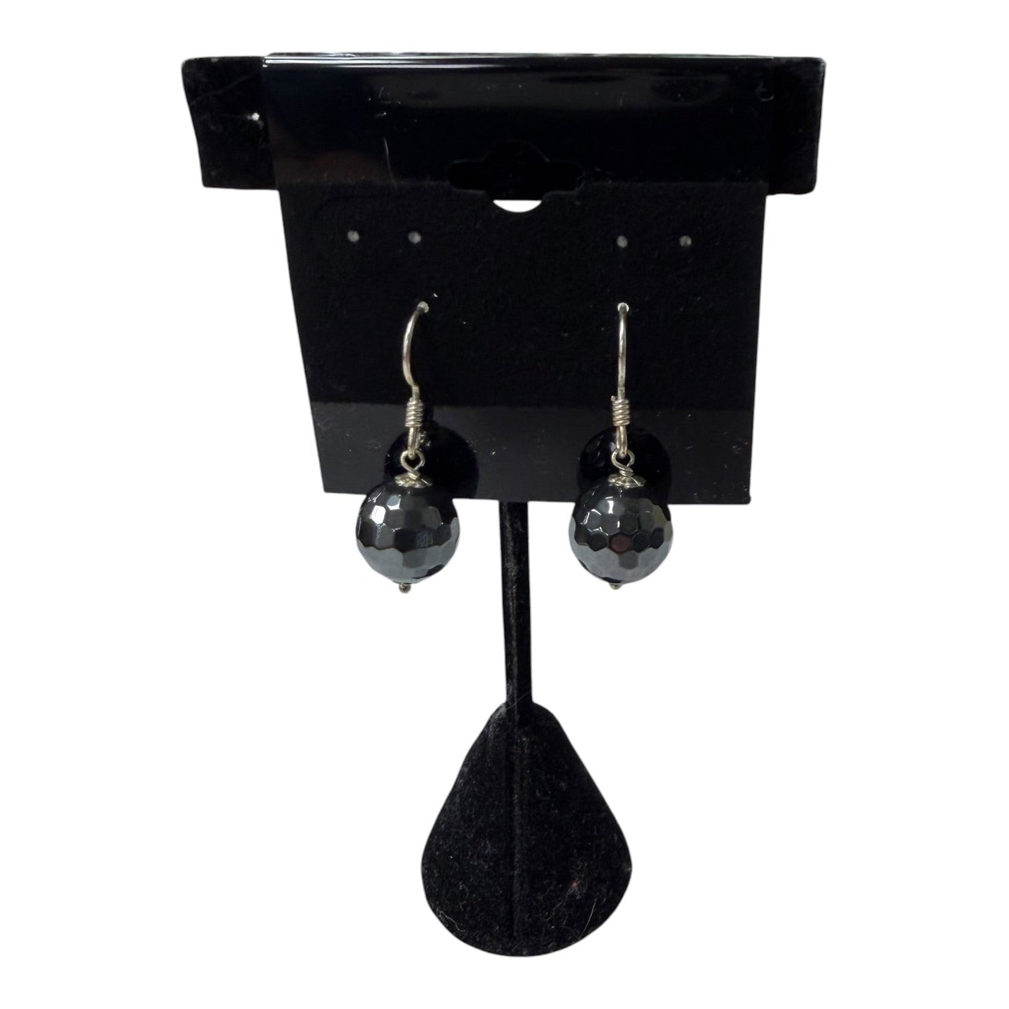 Earrings Dangle/Drop In Grey