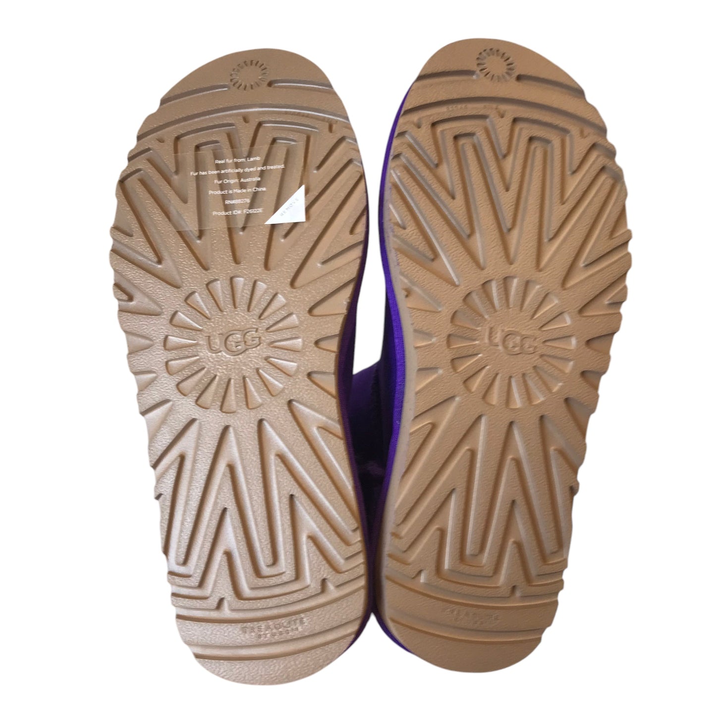 Boots Designer By Ugg In Purple, Size:6