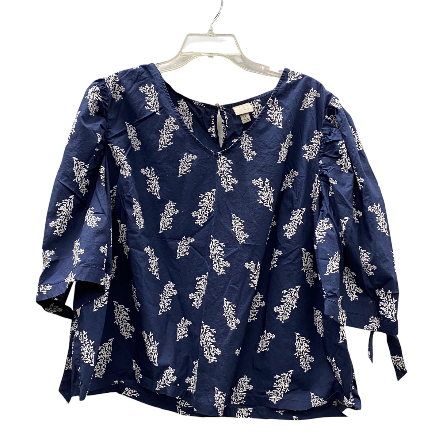 Top Ss By A New Day In Navy, Size:2X