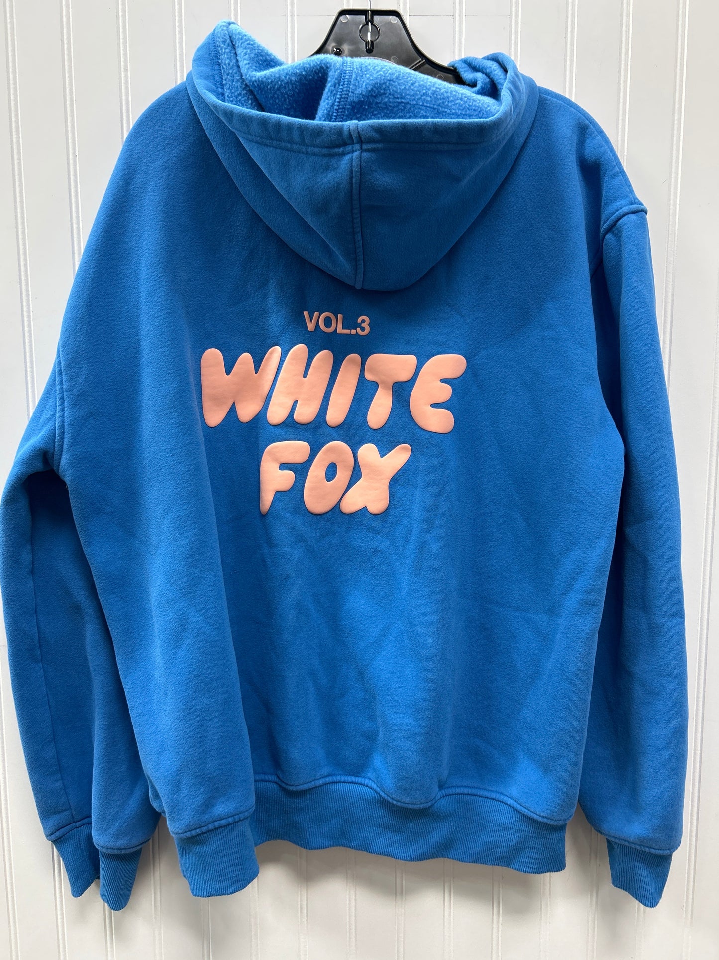 Sweatshirt Hoodie By White Fox In Blue, Size:L