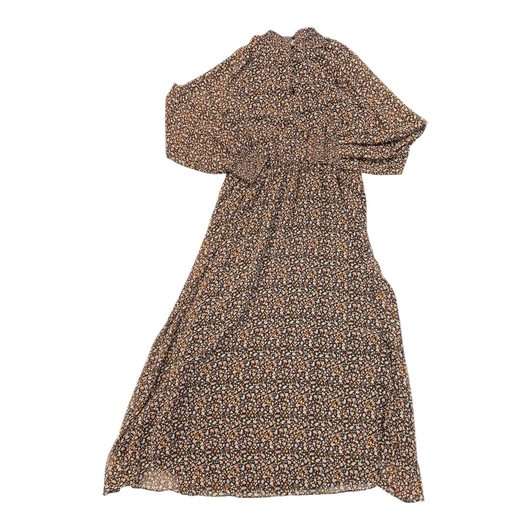 Dress Casual Maxi By Madewell In Multi, Size:L