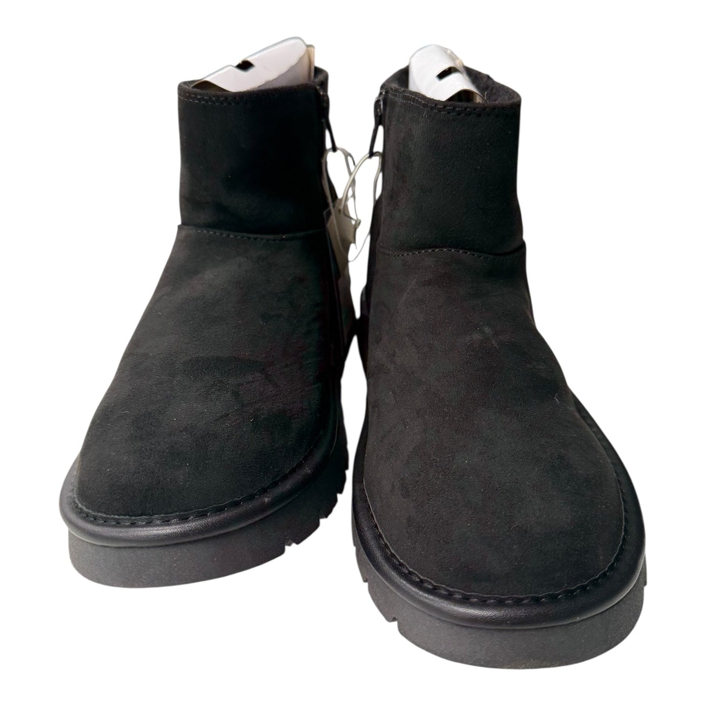Boots Ankle Flats By Universal Thread In Black, Size:10