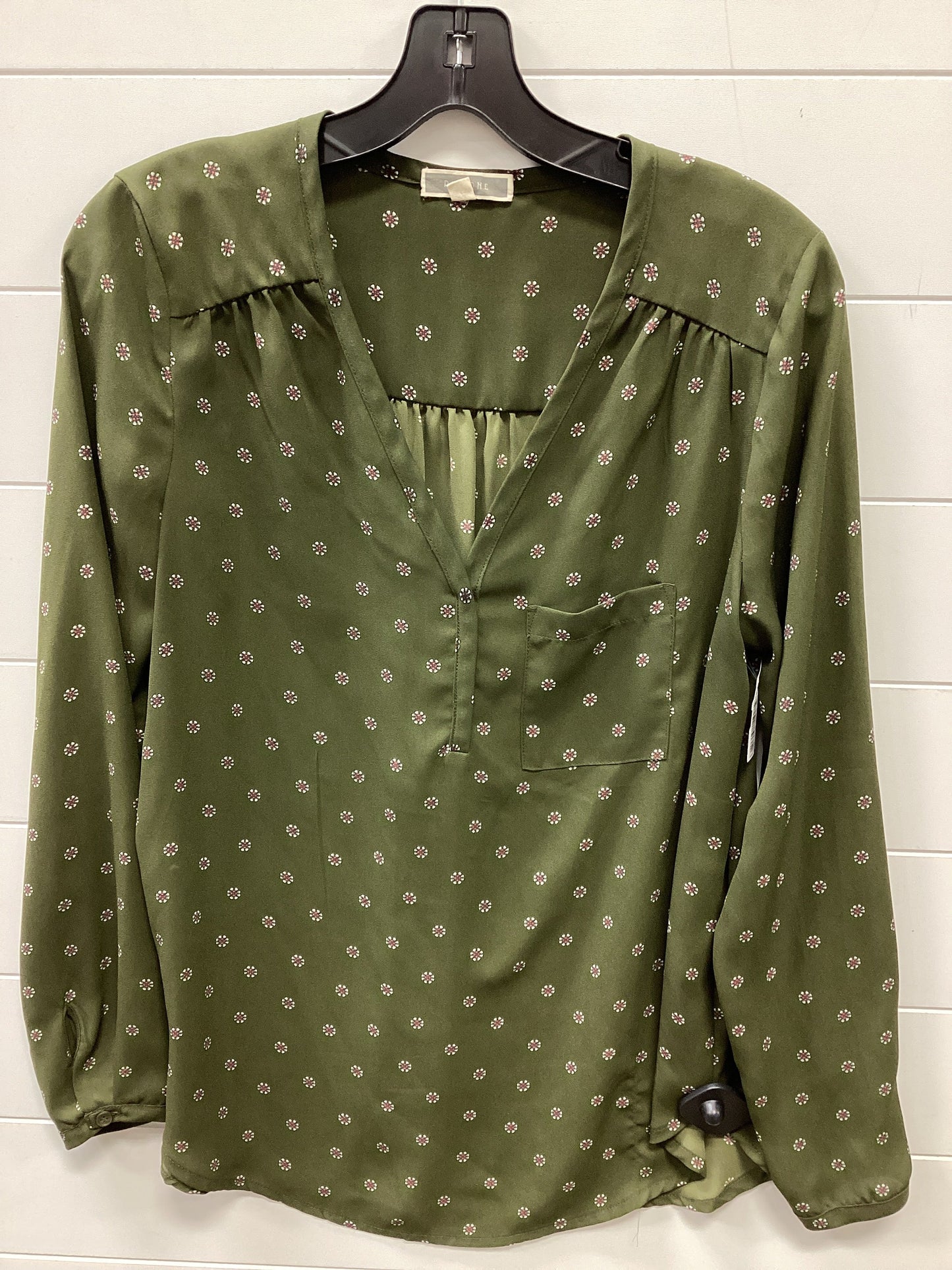 Top Ls By Pleione In Green, Size:S