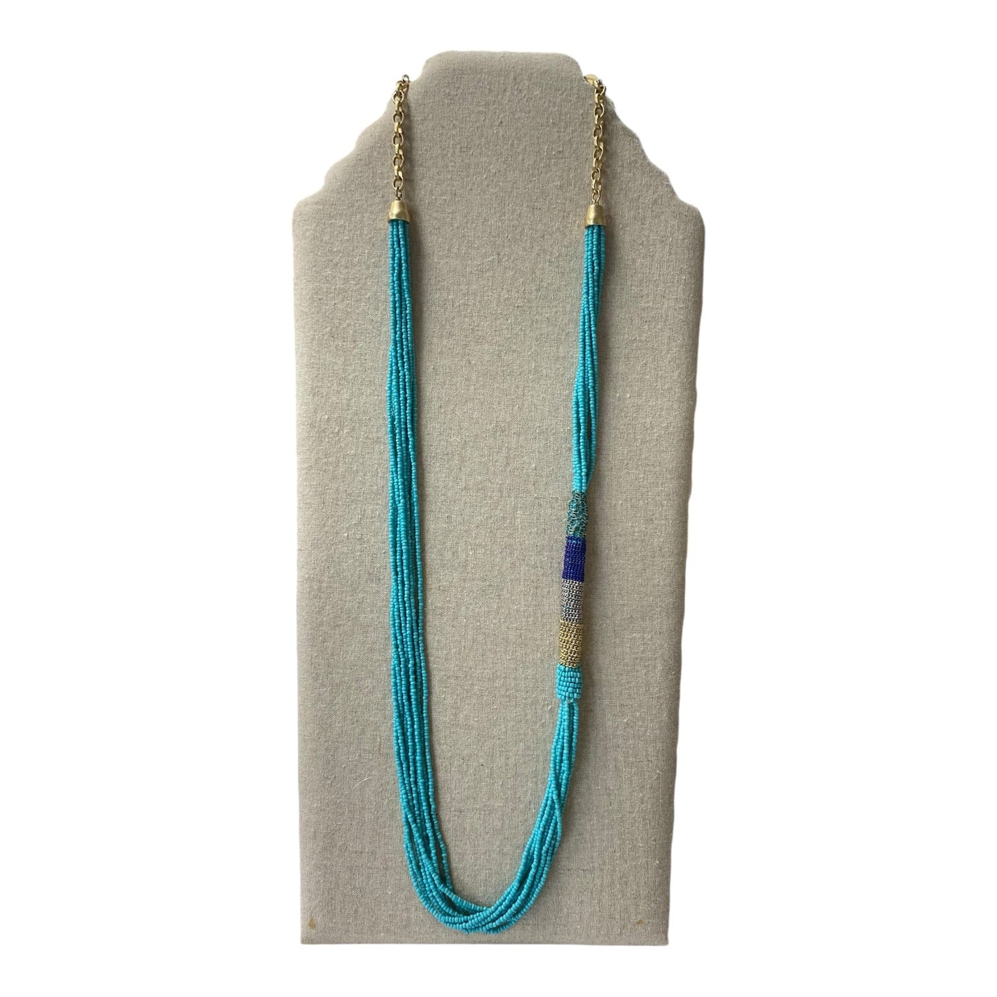Necklace Other By Chicos In Blue