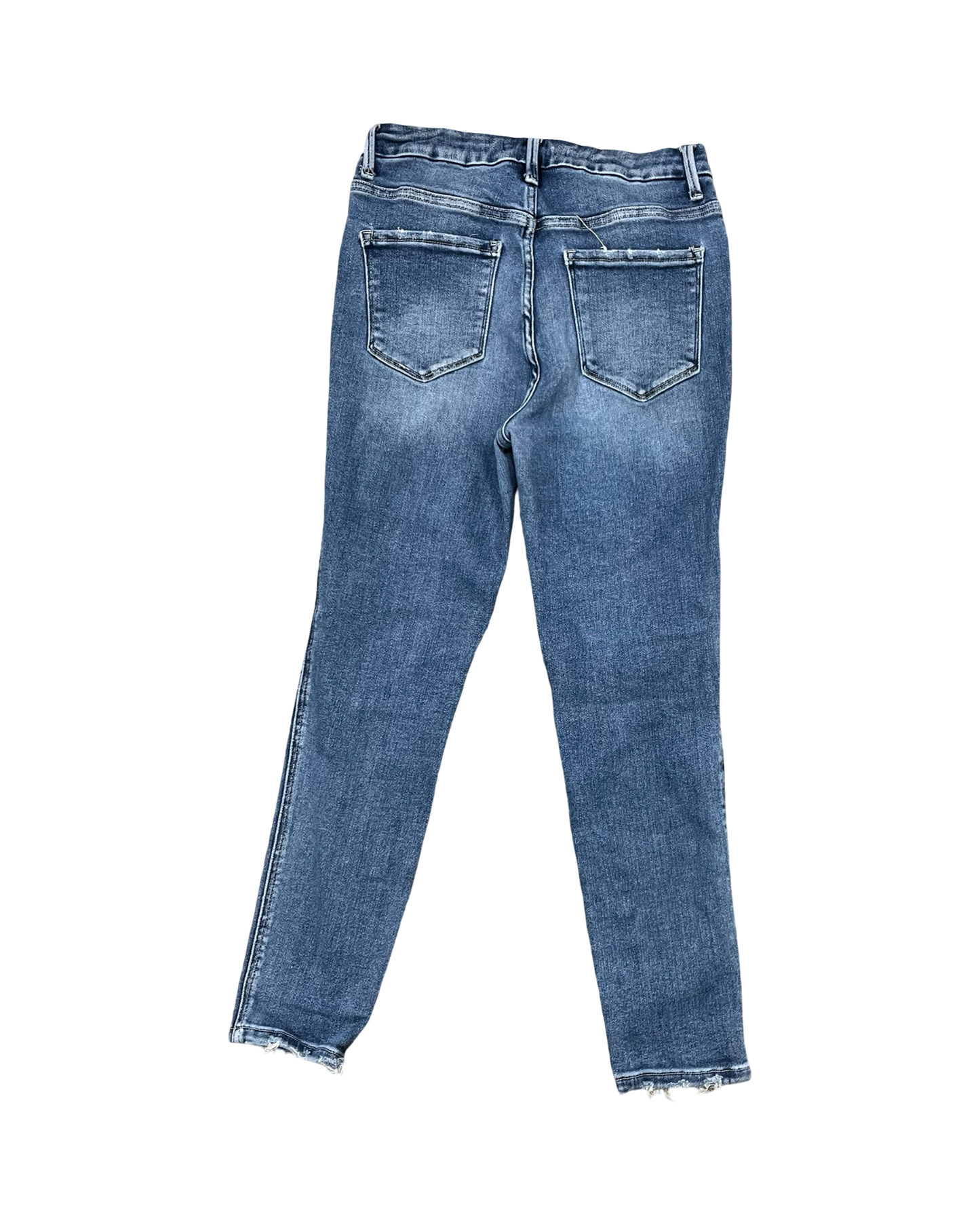 Jeans Skinny By Flying Monkey In Blue Denim, Size:6