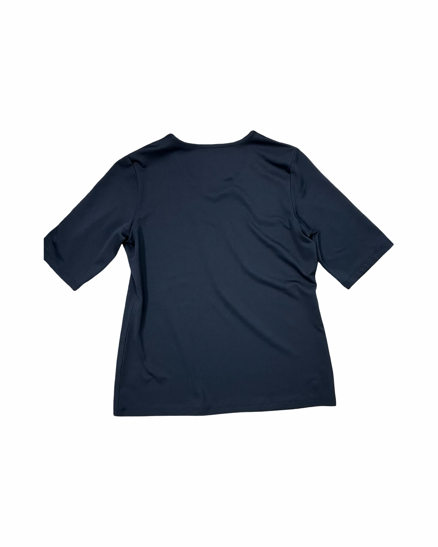 Top Ss Basic By Susan Graver In Black, Size:Xs