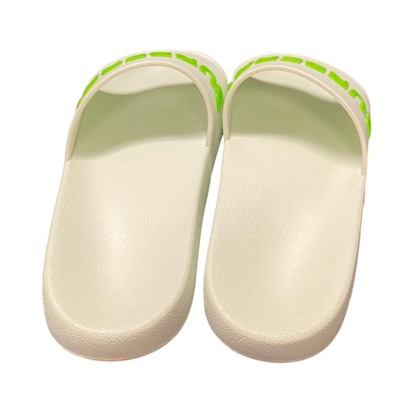 Sandals Luxury Designer By Burberry In Green, Size:6