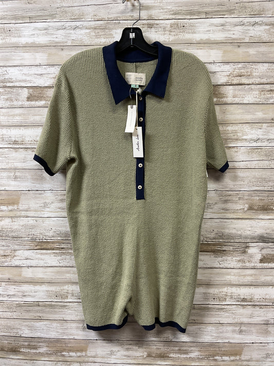Romper By Anthropologie In Green, Size:M