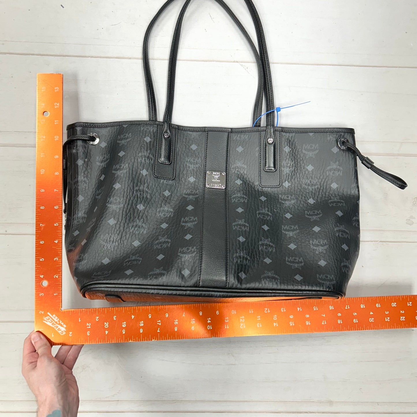 Handbag Luxury Designer By Mcm, Size: Large