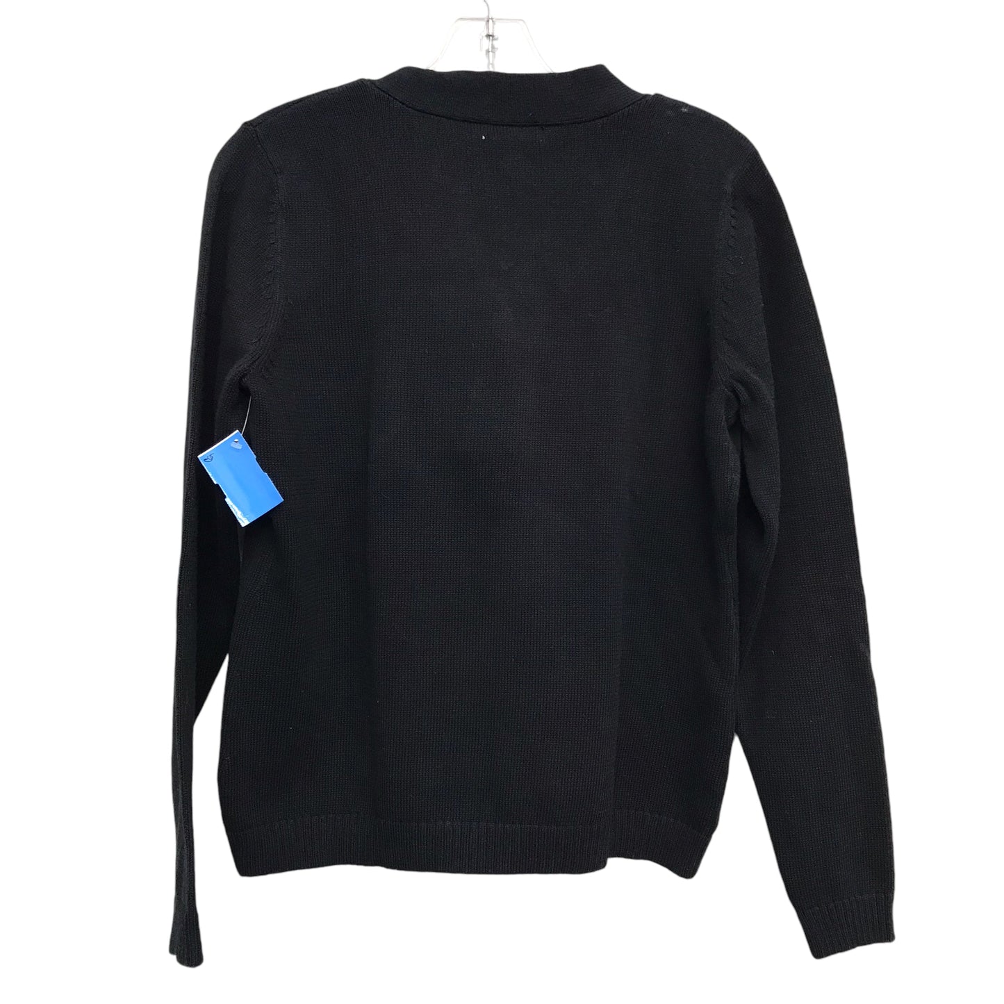 Sweater By Charter Club In Black, Size:Mp