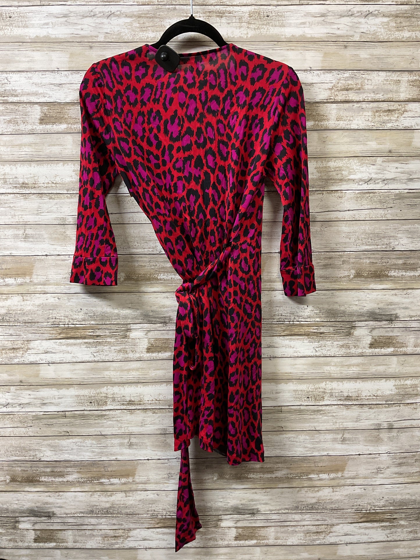 Dress Designer By Diane Von Furstenberg In Animal Print, Size:6