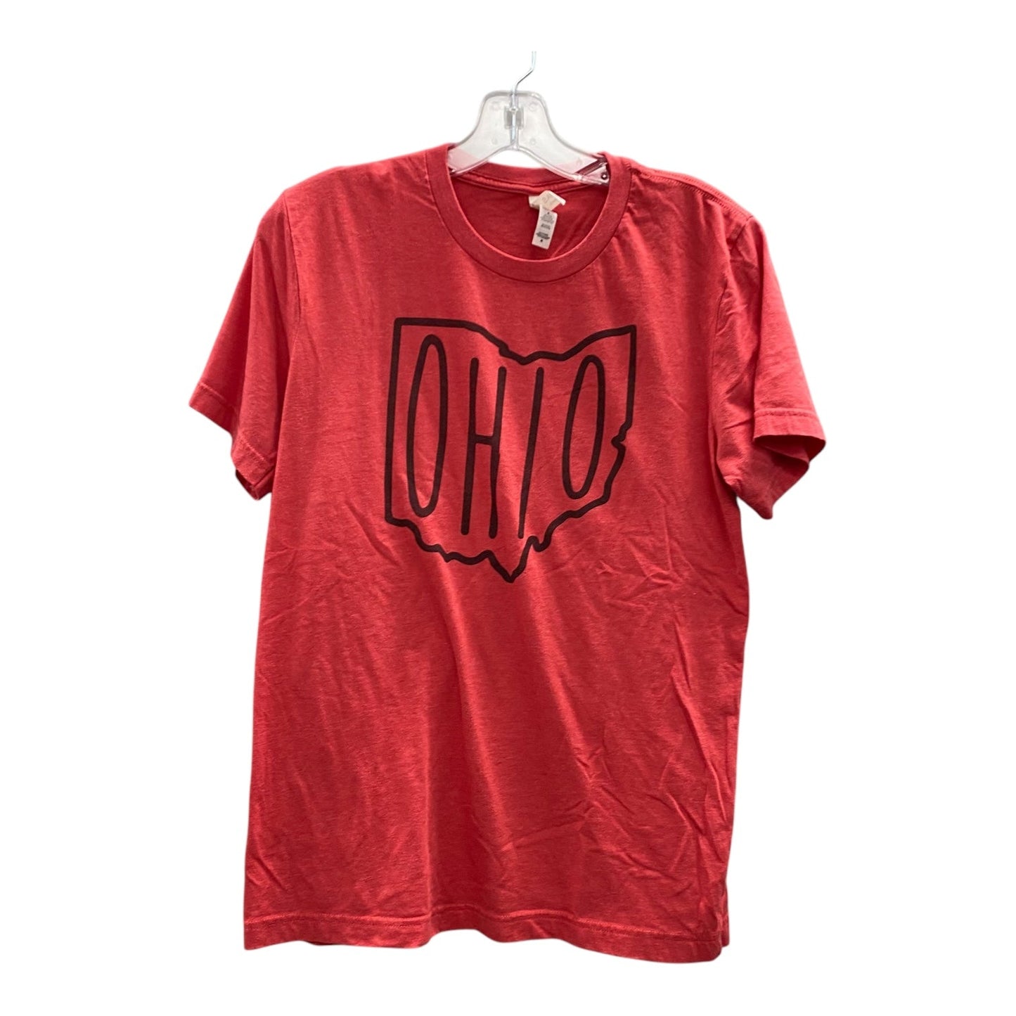 Top Ss By Bella + Canvas In Red, Size:M