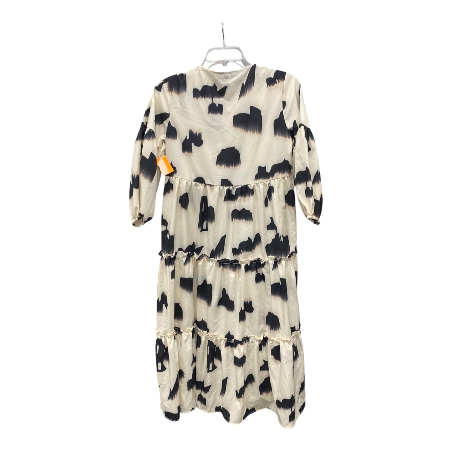 Dress Casual Midi By Shein In Cream, Size:Xs