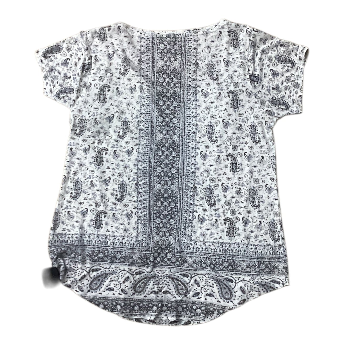 Top Ss By Lucky Brand In Black & Grey, Size:M