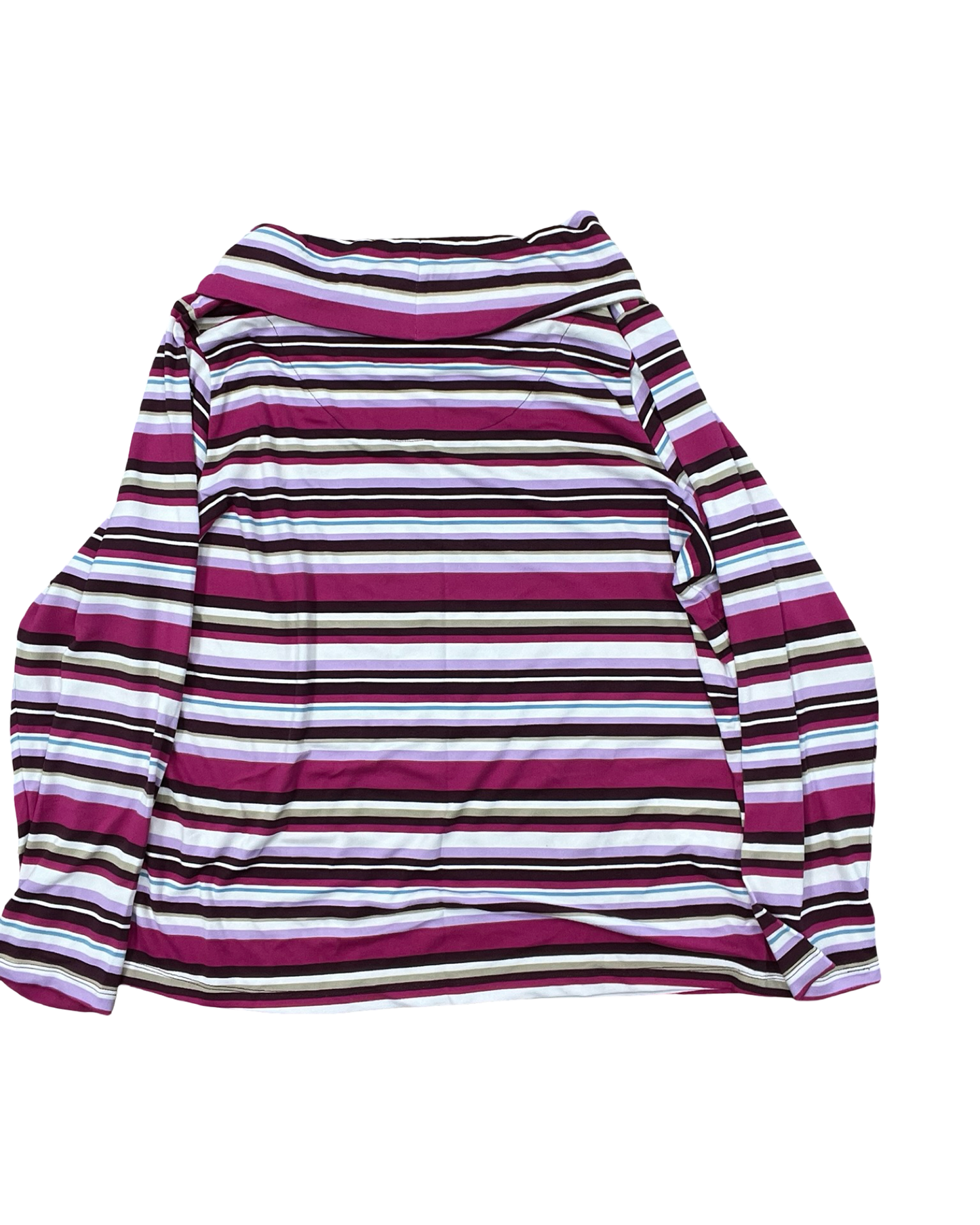 Top Ls By Clothes Mentor In Pink & White, Size:2X