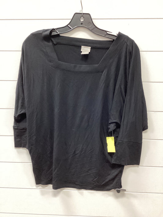 Top Ls By Chicos In Black, Size:S