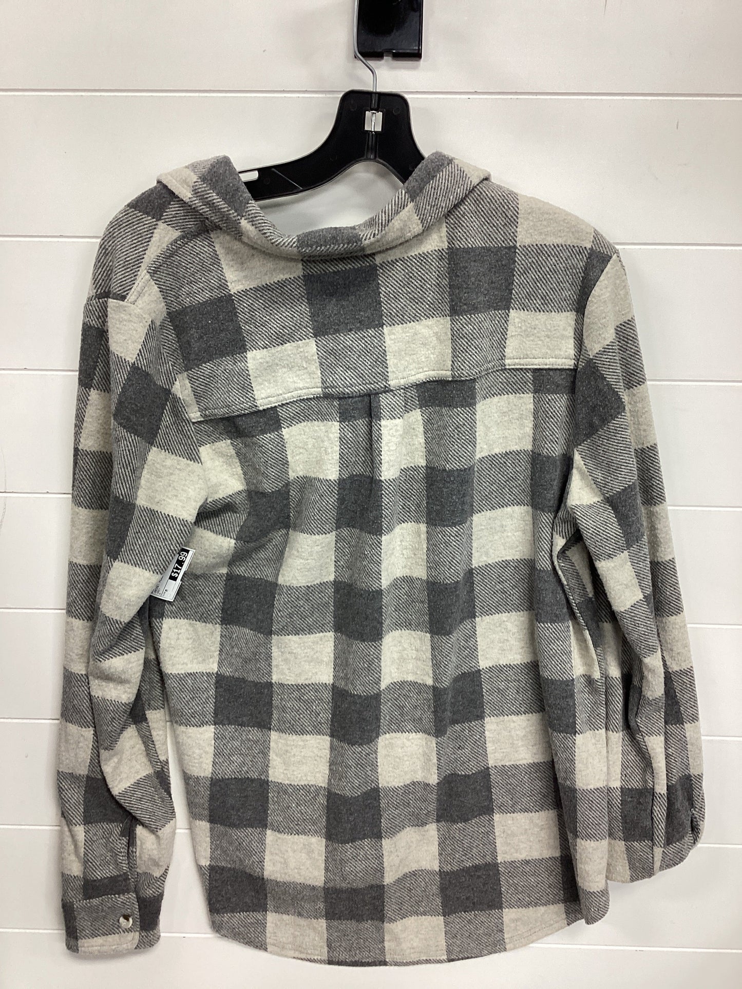 Jacket Fleece By Thread And Supply In Grey, Size:M