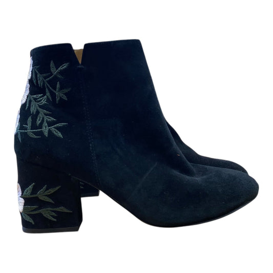 Boots Ankle Heels By Franco Sarto In Black, Size:7.5