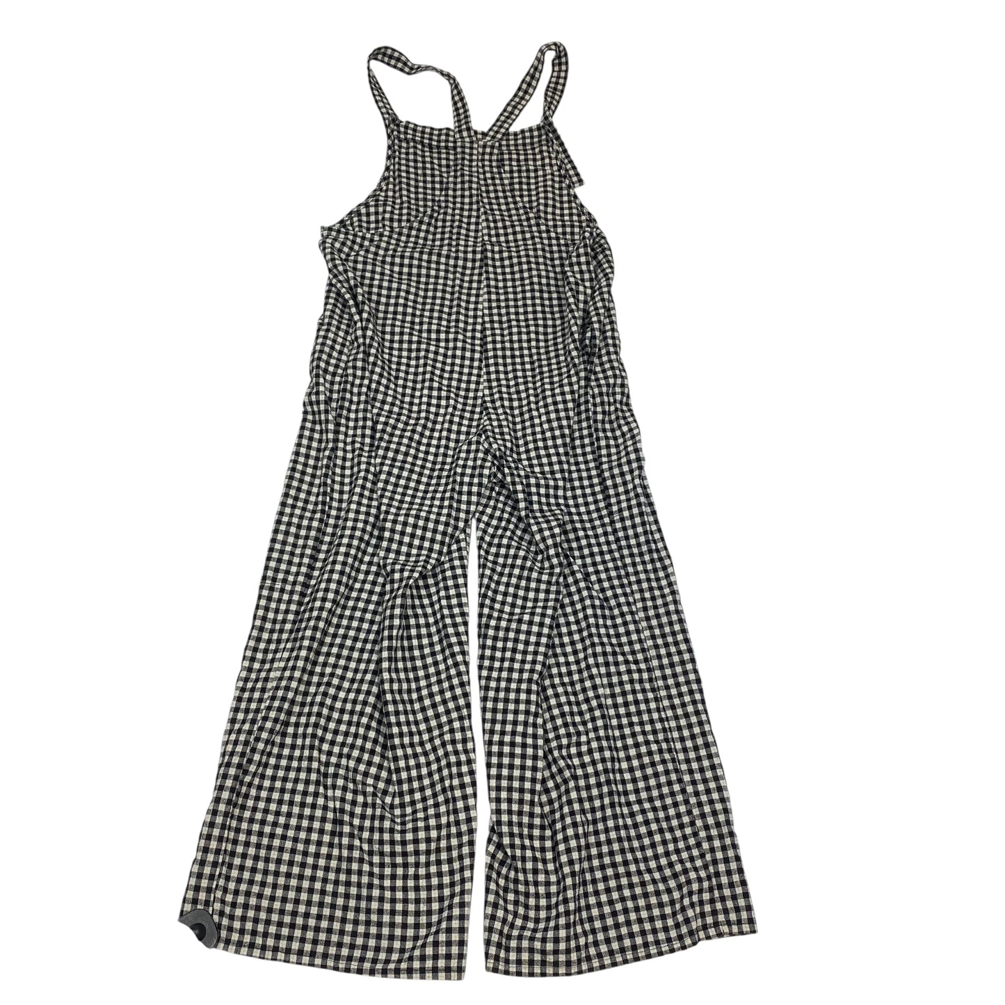 Overalls By Polagram In Black & White, Size:L