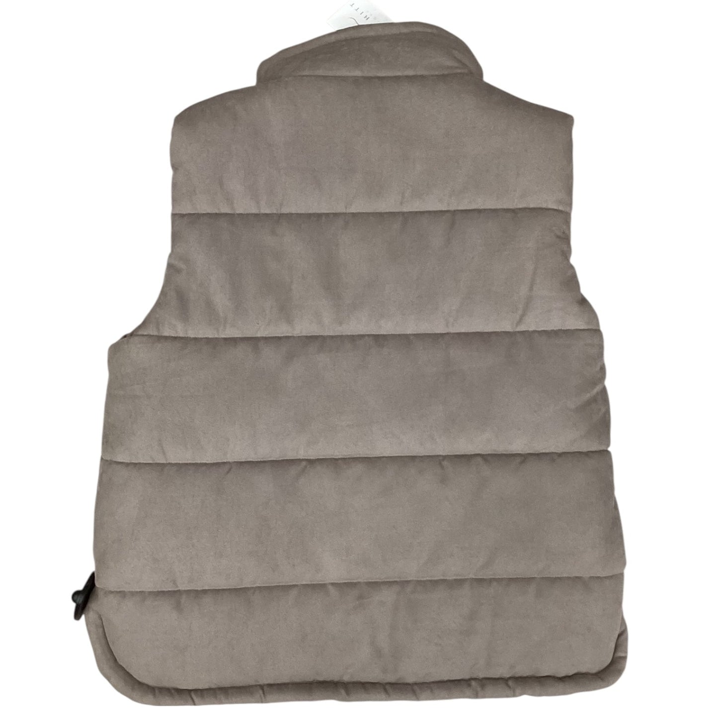 Vest Puffer & Quilted By Clothes Mentor In Taupe, Size:M