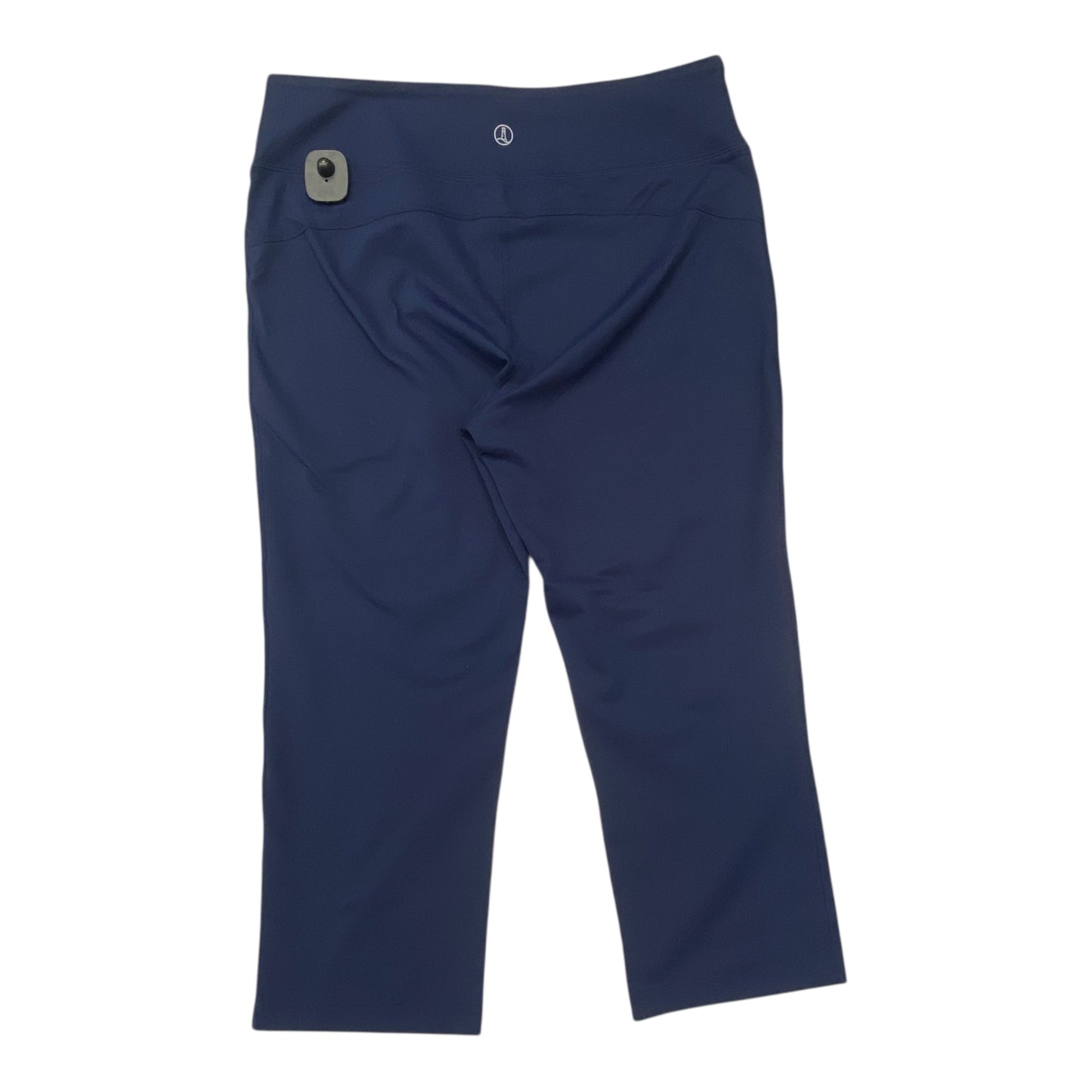 Pants Cropped By Lands End In Navy, Size:L