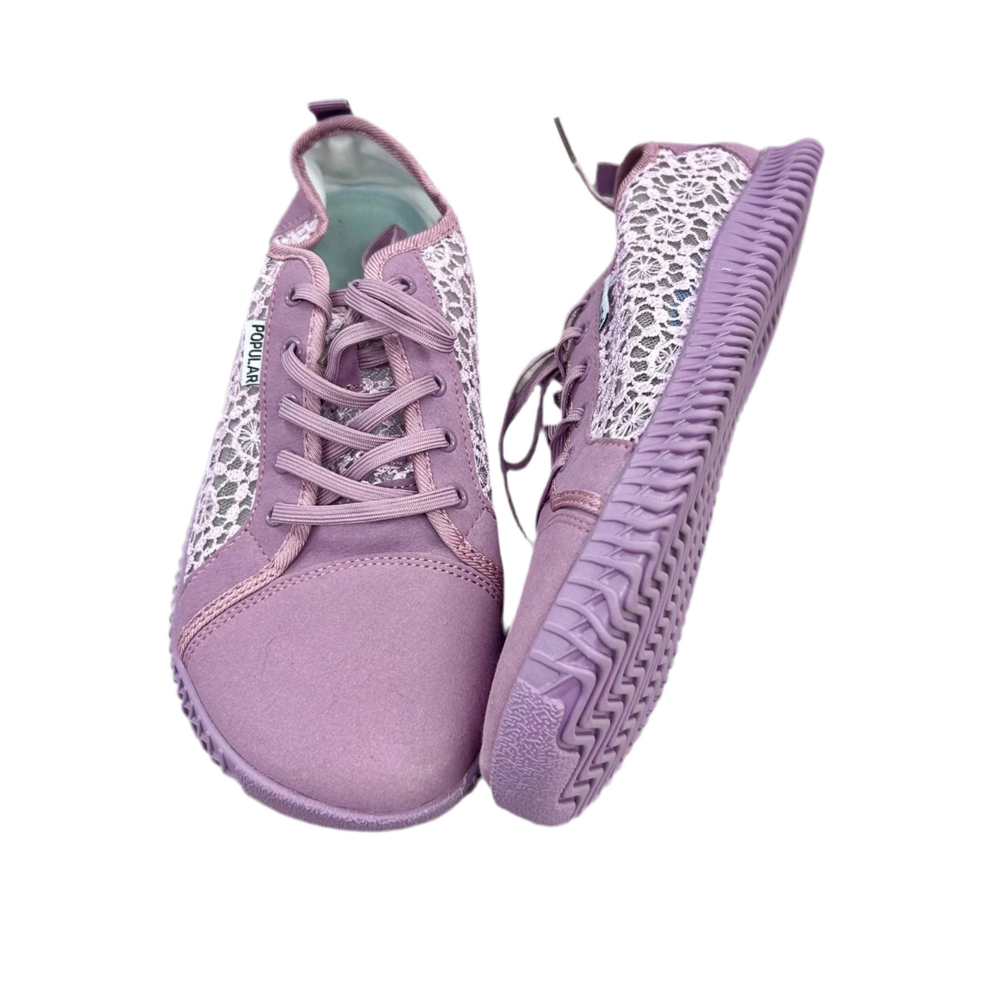 Shoes Sneakers By Poplar In Purple, Size: 11.5
