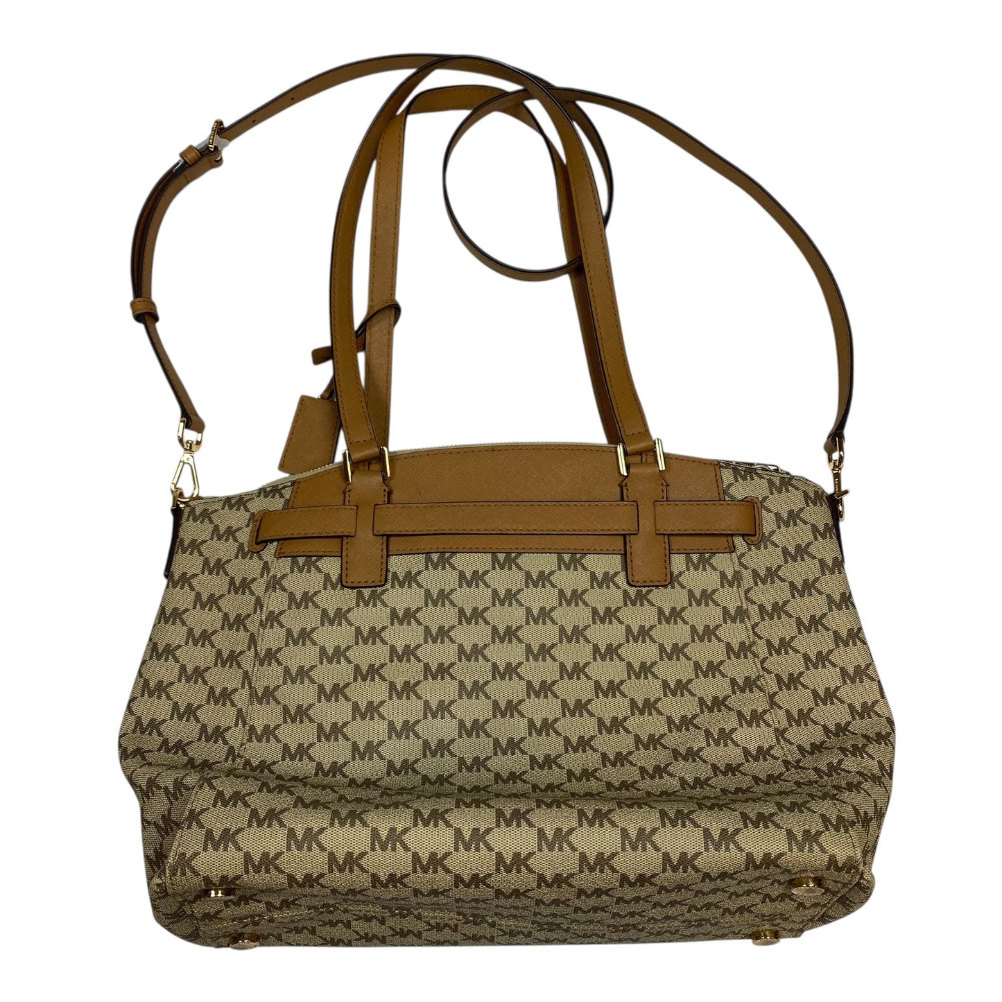 Handbag Designer By Michael Kors In Tan, Size:Large