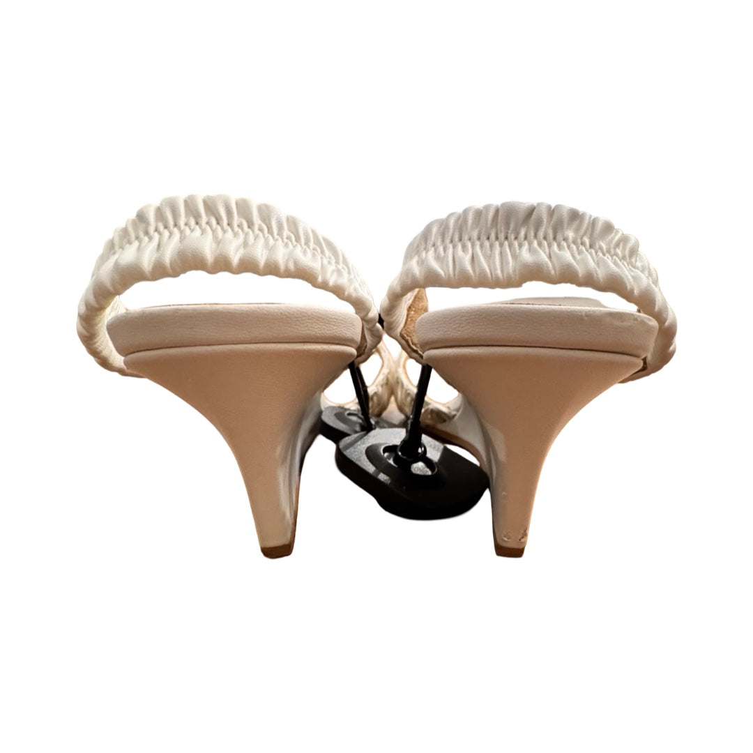 Shoes Luxury Designer By Stella Mccartney In Cream, Size:6 (EU36.5)