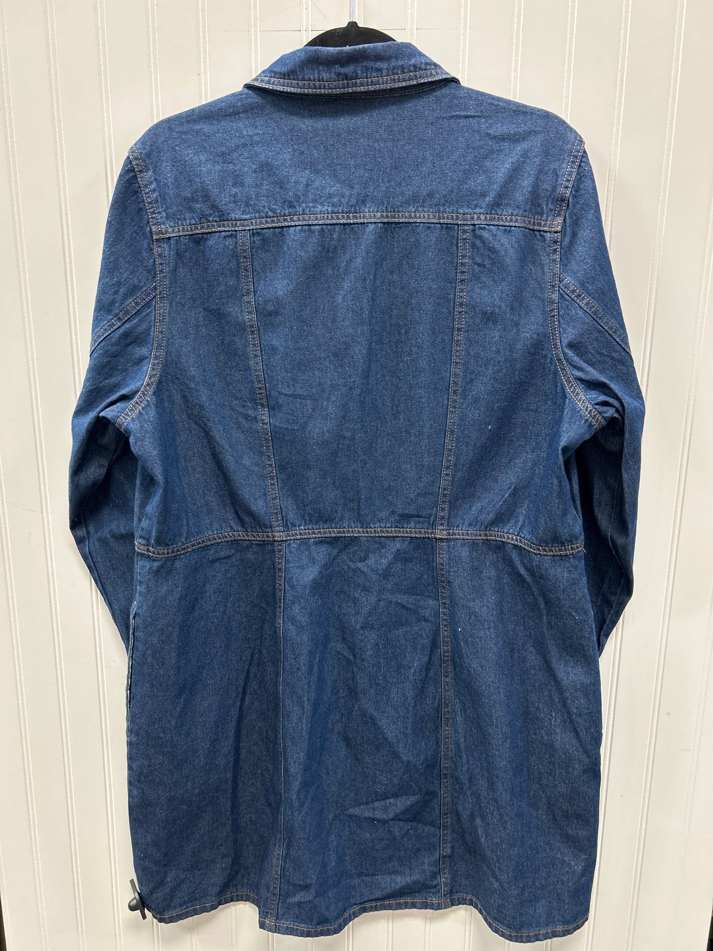 Dress Designer By Frye In Blue Denim, Size:Xl