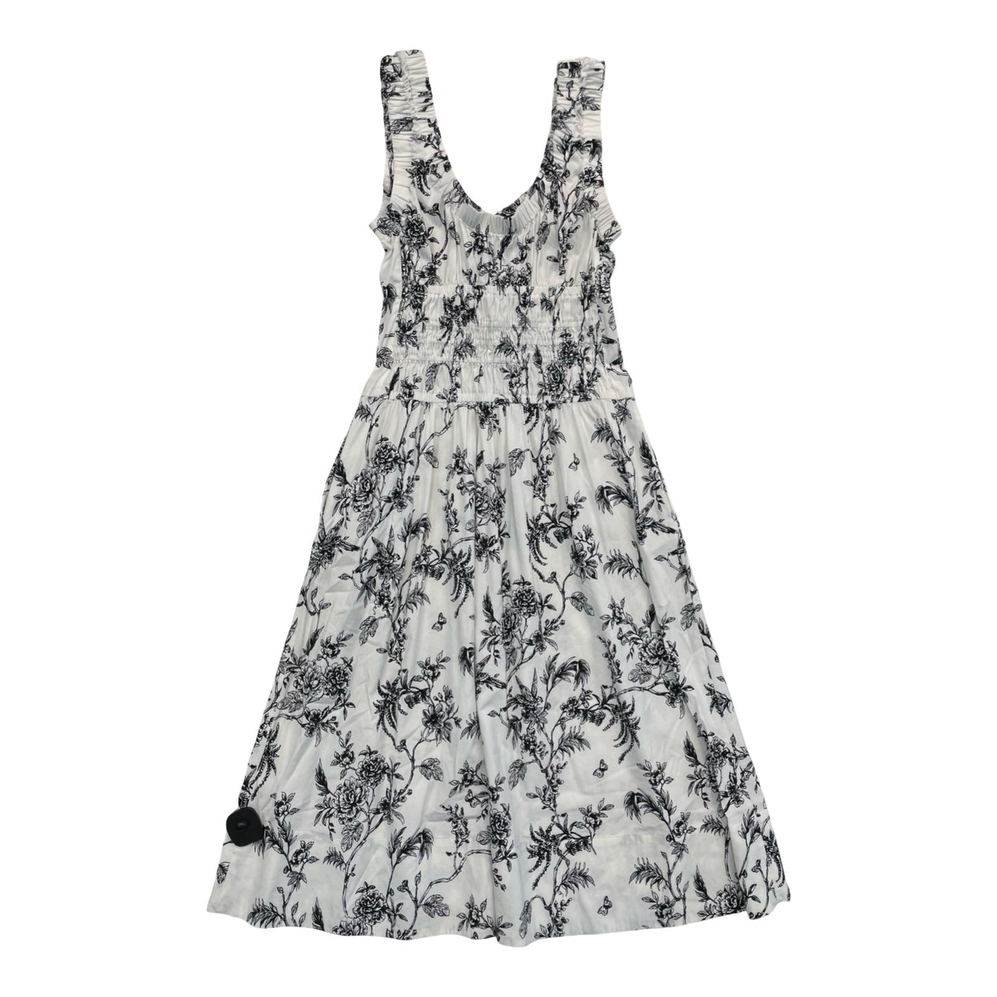 Dress Casual Maxi By White House Black Market In Black & White, Size:6