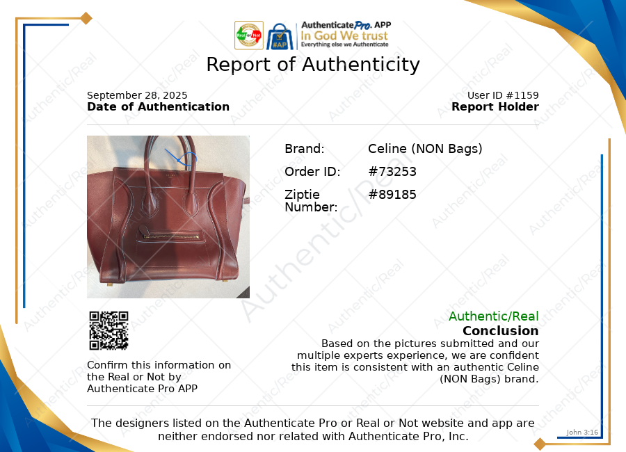 Handbag Luxury Designer By Celine, Size: Large