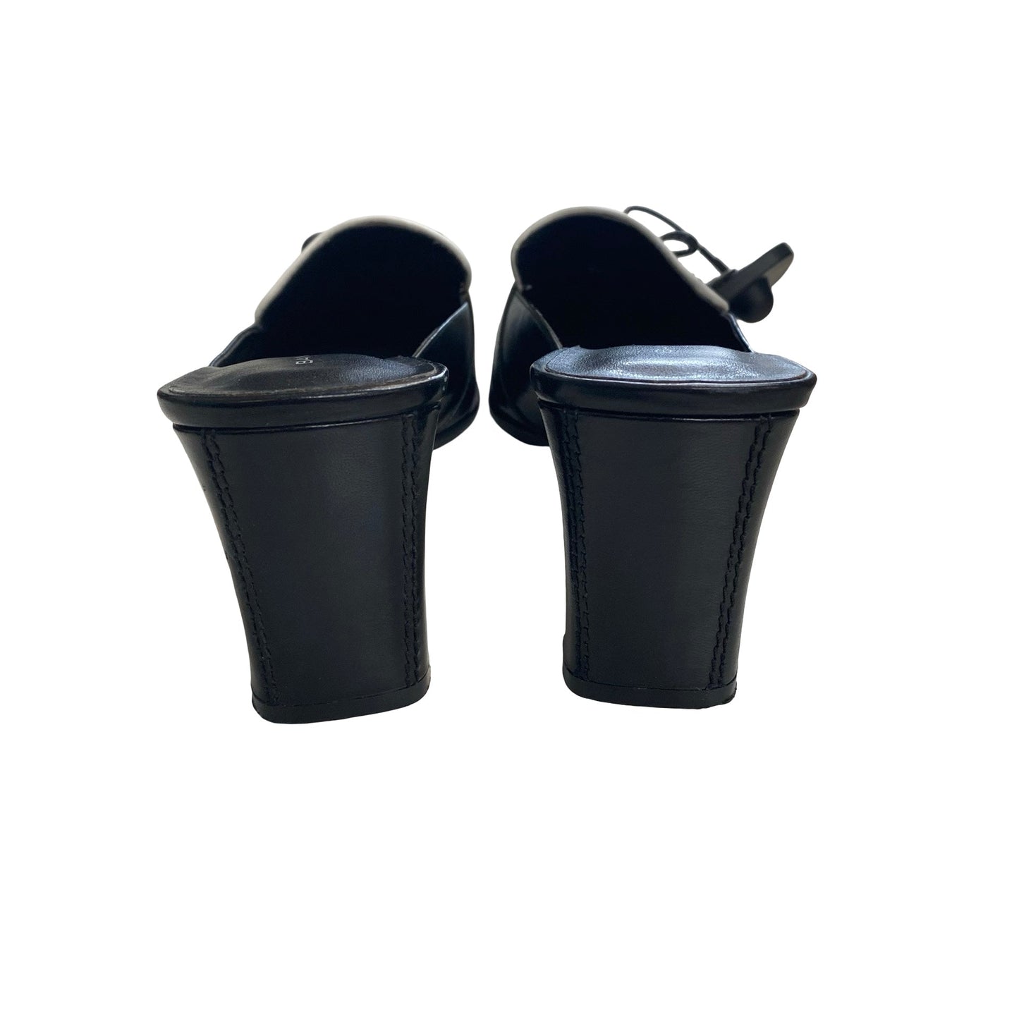 Shoes Heels Block By Bandolino In Black & White, Size:5.5