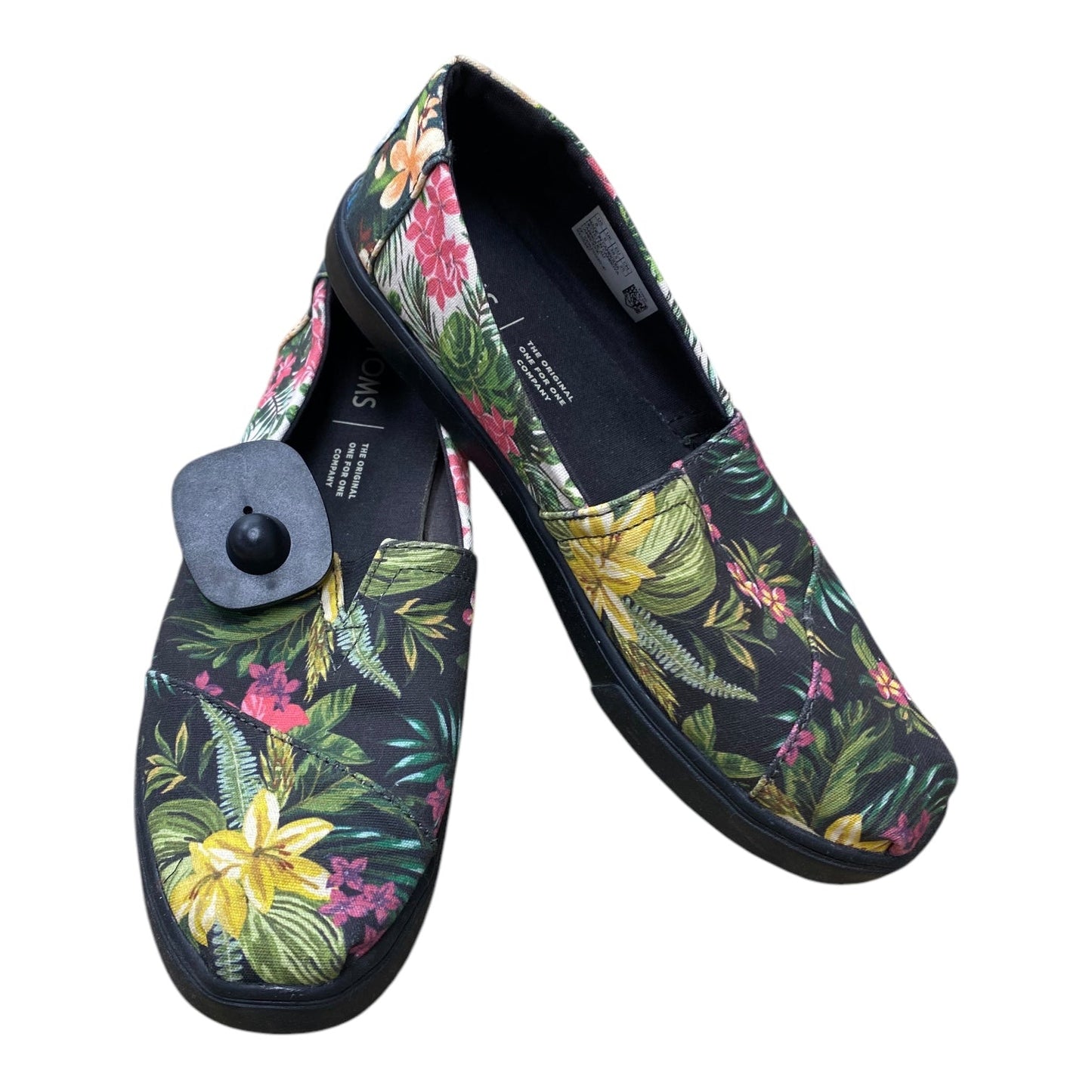 Shoes Flats By Toms In Floral Print, Size:8
