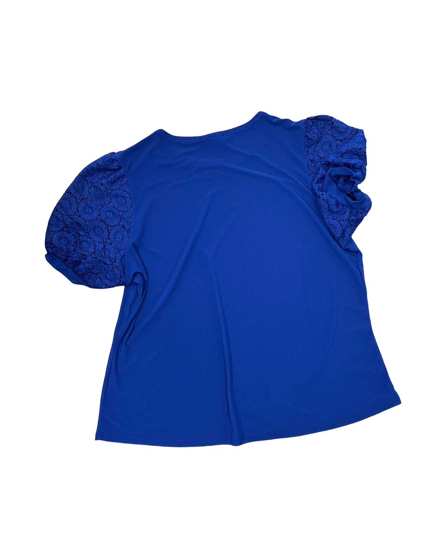 Top Ss By Clothes Mentor In Blue, Size:3X